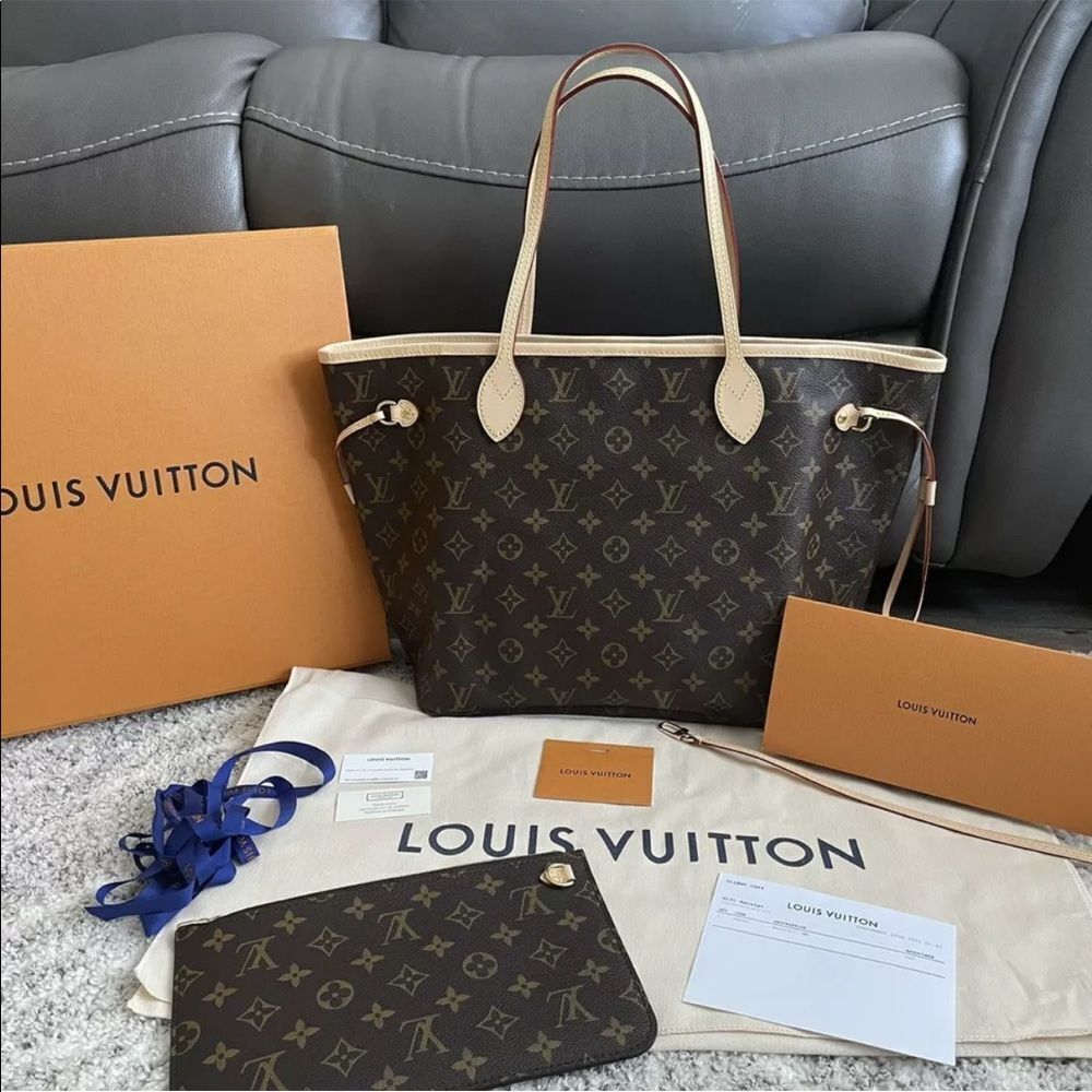 🍒2025🍒BRAND NEW LOUIS VUITTON NEVERFULL MM - Picture 2 of 14